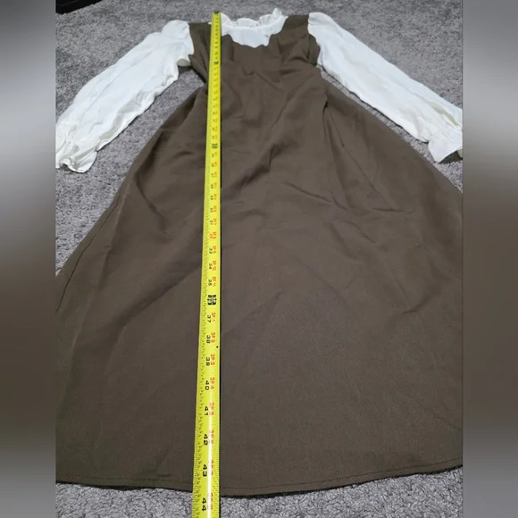 Brown Long Sleeve Dress - Picture 2 of 5